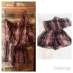 One Shoulder Romper